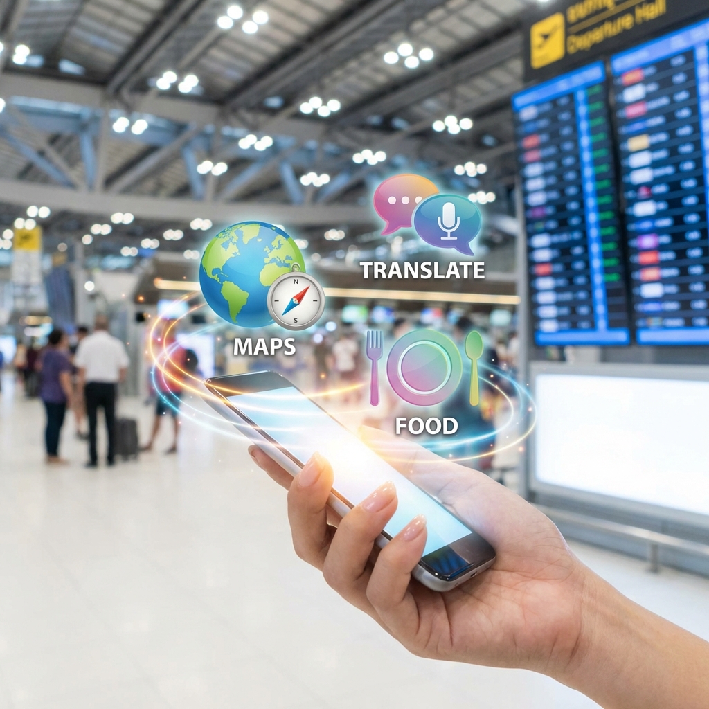 出國必備神 App 推薦：翻譯、交通、找餐廳一次搞定